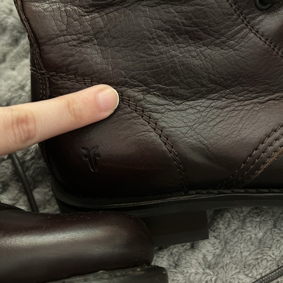 Frye Veronica Combat Boots (worn twice) - Picture 5 of 6